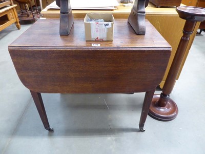Lot 5170 - Victorian mahogany Pembroke table