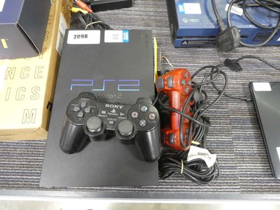 Lot 2098 - Sony Playstation 2 with 2 controllers and leads