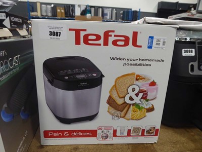 Lot 3087 - Tefal bread maker