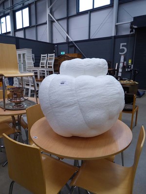 Lot 5257 - Fabric pouffe