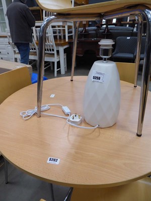 Lot 5259 - Ceramic table lamp