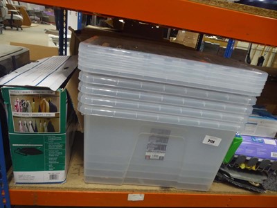 Lot 3126 - Qty of storage boxes
