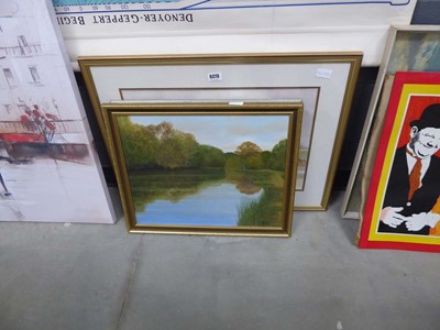 Lot 5273 - Quantity of prints and paintings to include...