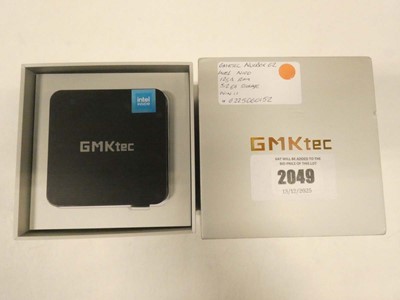 Lot 2049 - GMKTec NucBox G2 Mini PC with Intel N100, 12GB...