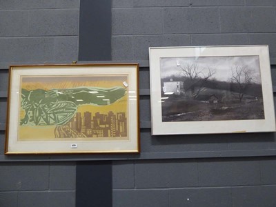 Lot 5278 - Two prints entitled "Raven over Vancouver"...