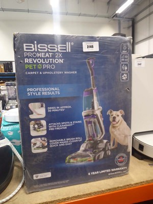 Lot 3146 - Bissel Pro Heat revolution pet pro carpet and...