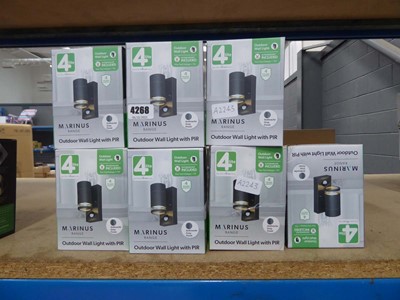 Lot 4268 - Selection of 4Lite Marinus Range outdoor wall...