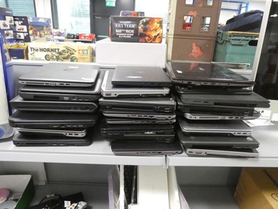 Lot 2174 - Selection of approx. 24 laptops for spares and...