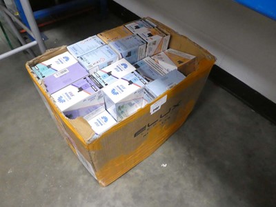 Lot 2137 - Box containing vaping liquids