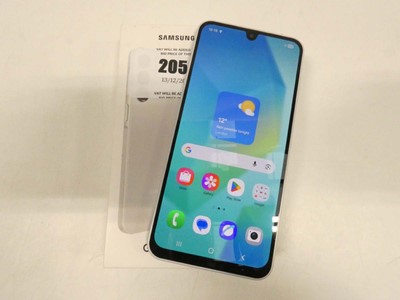Lot 2053 - Samsung Galaxy A16 128GB with box and cable