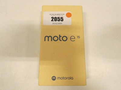 Lot 2055 - *Sealed* Motorola Moto E15 64GB