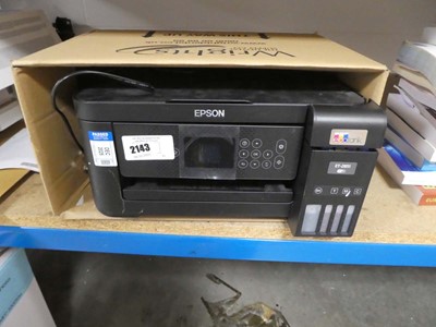 Lot 2143 - Unboxed Epson Eco Tank ET2851 printer