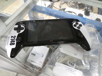 Lot 2148 - X9 hand held games console