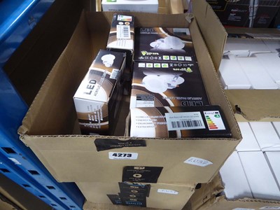 Lot 4273 - Two boxes containing smaller boxes of LED...