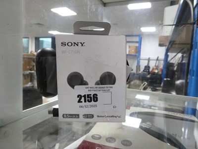 Lot 2156 - Boxed pair of Sony WFC710N noise cancelling...