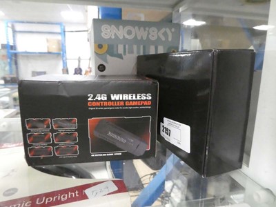 Lot 2157 - Boxed pair of Snow Sky headphones together...