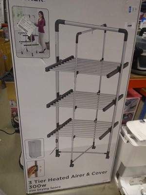 Lot 3184 - Black and Decker heated airer