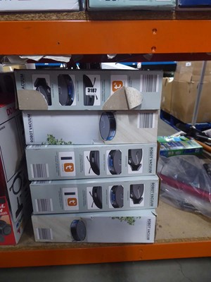 Lot 3187 - 5 robotic vacuum cleaners