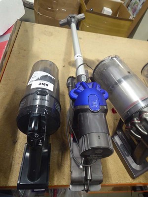 Lot 3168 - Handheld Dyson DC35 with pole, head, 2...