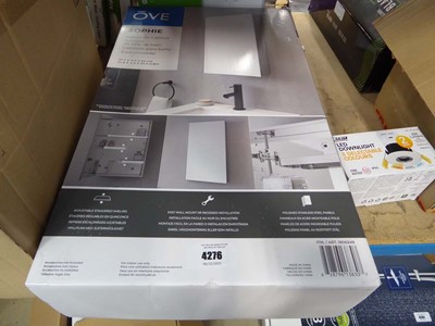 Lot 4276 - Ove Sophie bathroom mirror cabinet in box
