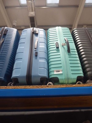 Lot 3266 - 2 large hard shelled American Tourister suitcases