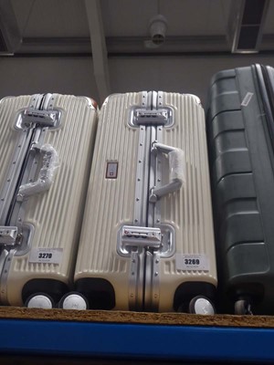 Lot 3269 - Swiss military hard shelled suitcase