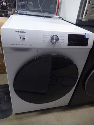Lot 3244 - Hisense 12KG washing machine