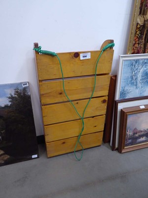 Lot 5341 - Modern pine sledge