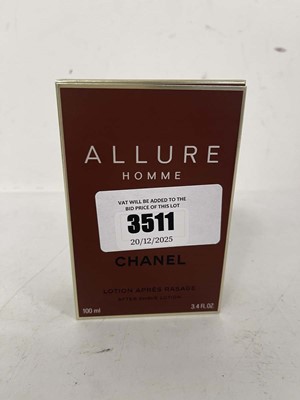 Lot Chanel allure homme after shave lotion 100ml