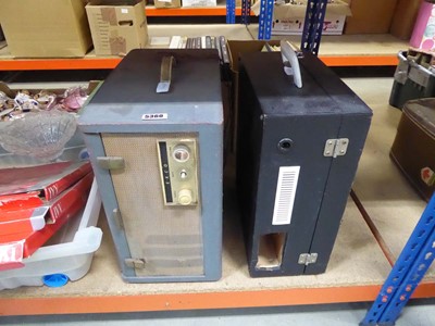 Lot 5360 - Two vintage turntables