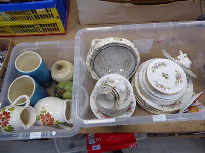 Lot 5362 - Two boxes containing Royal Albert Moss Rose...