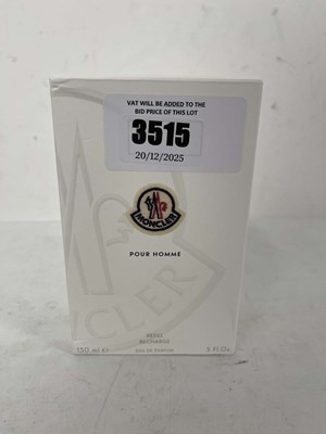 Lot Moncler pour homme refill recharge eau de...