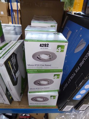 Lot 4292 - Large selection of 4lite moss IP20 fire rated...