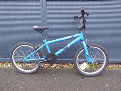Lot 4033 - Quarter blue childrens BMX