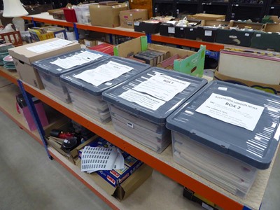 Lot 5400 - Five boxes containing illustrated London News...