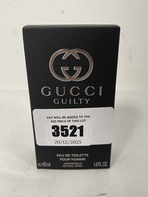 Lot Gucci guilty eau de toilette 50ml