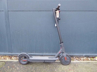 Lot 4052 - MI electric folding scooter with charger