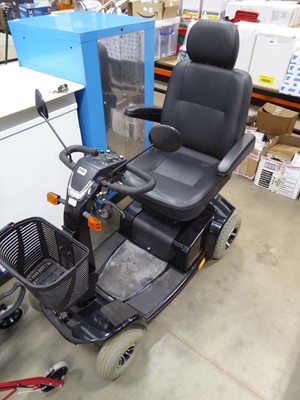 Lot 4344 - Celebrity X Sport black mobility scooter with key