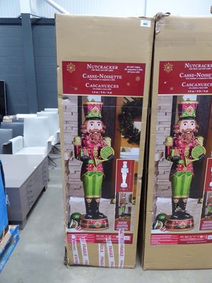 Lot 4312 - Large boxed 6' nutcracker Christmas ornament