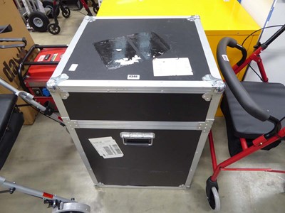 Lot 4346 - Small black flight case