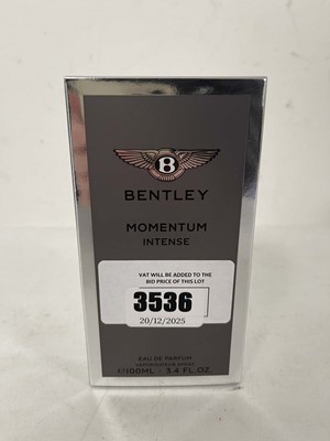 Lot Bentley momentum intense eau de parfum 100ml