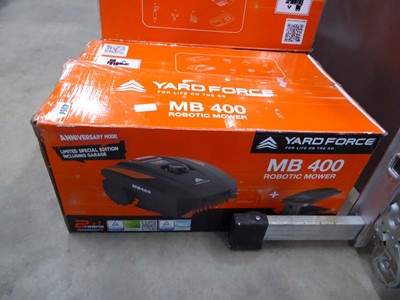 Lot 4354 - Boxed Yardforce MB400 robotic mower