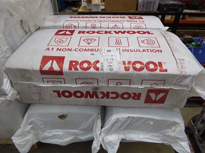 Lot 4369 - Pallet containing four large packs of Rockwool...