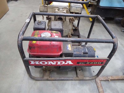 Lot 4372 - Honda EC2200 generator