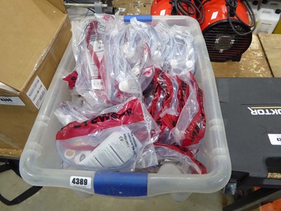 Lot 4389 - Box of safety goggles