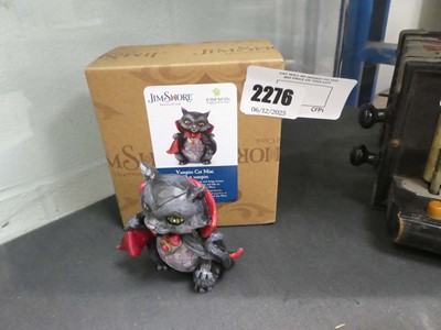 Lot 2276 - Jim Shore figure of a vampire cat