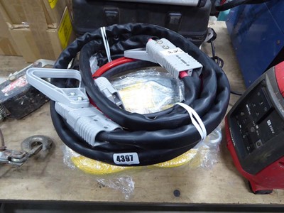 Lot 4397 - Selection of yellow ratchet straps, plus...