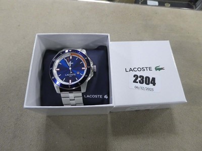 Lot 2304 - Lacoste 580M watch in box
