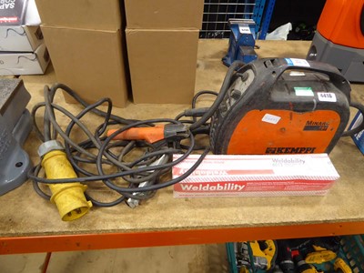 Lot 4416 - Kemppi Minarc 151 welder with World Ability...
