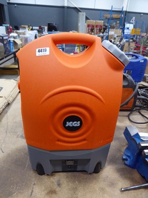 Lot 4419 - Jegs portable power washer
